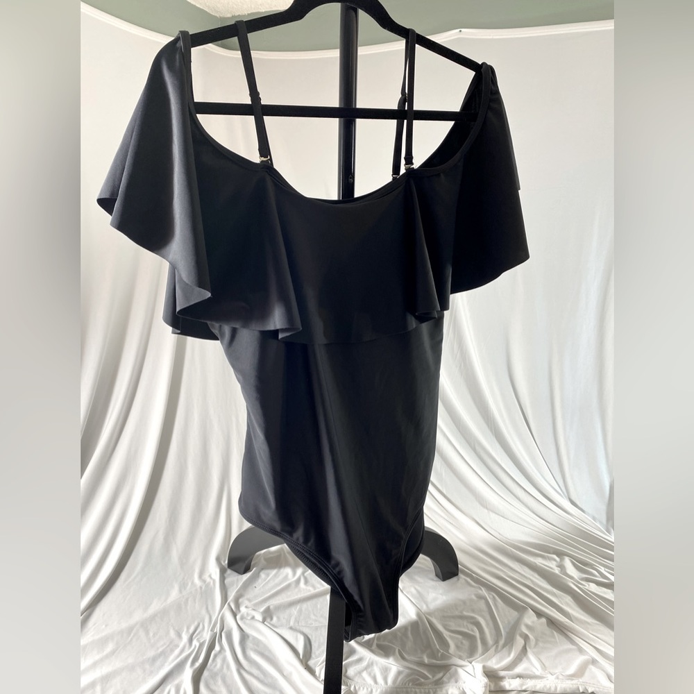 NWT TEMPT ME Swimsuit, one piece, black, size XL